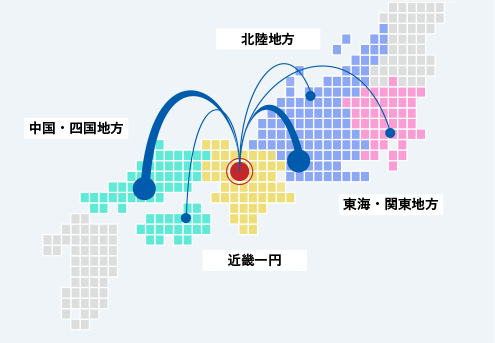 施工工事対応エリア
